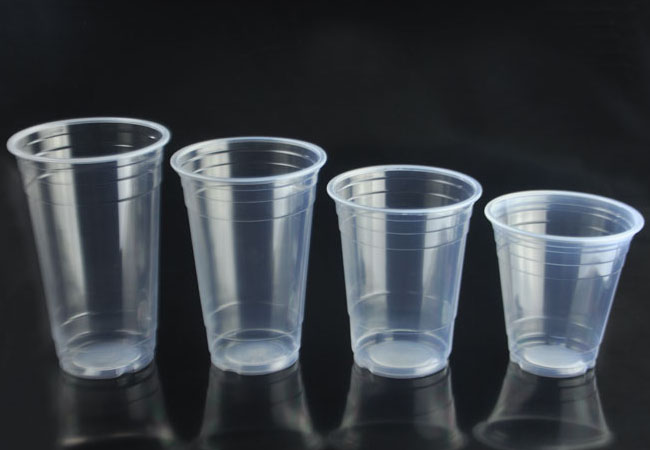 PP disposable plastic beverage cups with lids