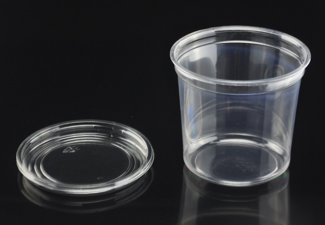 VeZee 24oz Clear Plastic PET Cups – Disposable Cold Cups For Parties, Events & Everyday Use (Cups Only)