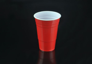 425ml Disposable Plastic Red Party Cup