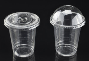 12oz/375ml Disposable PET Clear Cold Coffee Cup