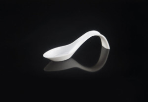 Hard Plastic Stiletto Appetizer Spoon