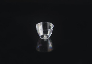 Clear Mini Disposable Plastic Tasting Bowl