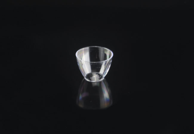 Clear Mini Disposable Plastic Tasting Bowl