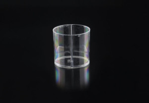 Mini Hard Plastic Duet Tasting Cup