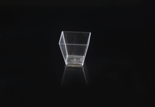 Tiny 2oz Kova Disposable Hard Plastic Dessert Cup
