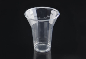 10oz/352ml Crystal Disposable Plastic PET Parfait Cup