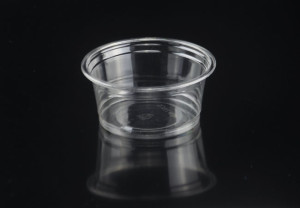 6oz/180ml Disposable Plastic PET Ice Cream Sundae Pot