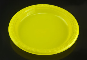 9"Disposable Plastic Banquet Plate