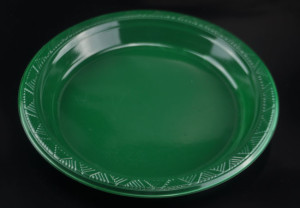 9" disposable plastic plate