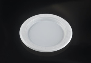 7"Disposable Plastic salad Plate