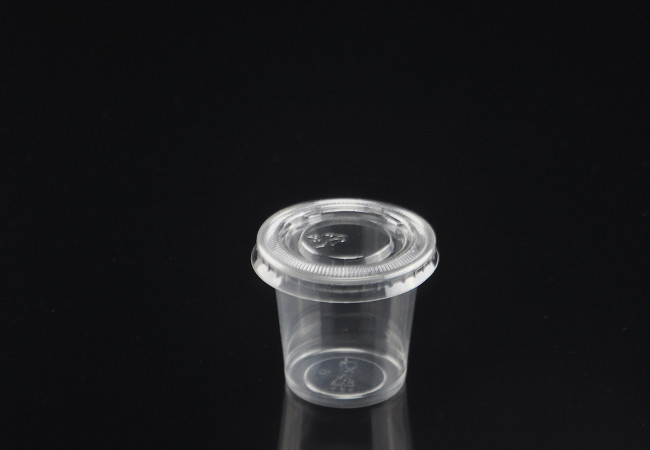 Mini 1oz/35ml Disposable Plastic PET Sample Tasting Cup, PET cold drinking  wholesaler