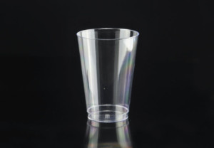 16oz/480ml Tall Clear Disposable Hard Plastic Tumbler