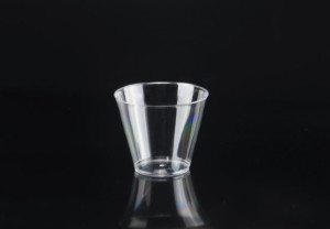 9oz/270ml Clear Disposable Hard Plastic Tumbler