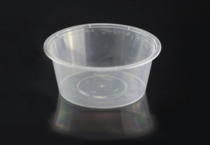 50oz/1500ml Round Microwavable Plastic Container with Lid