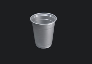 12oz silver disposable plastic cups, 400ml silver plastic disposable party cups