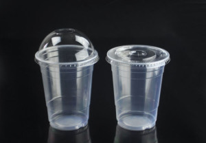 16oz disposable plastic drinking cups, 500ml PP plastic drinking cups