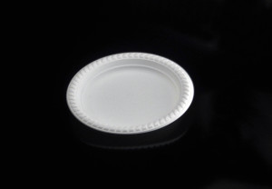 7" biodegradable cornstarch plate, 7" compostable salad plate