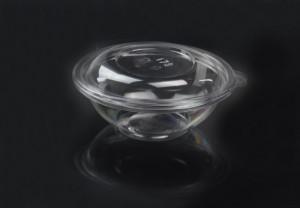 12oz disposable plastic PET salad bowl, 360ml plastic PET salad bowl and lid