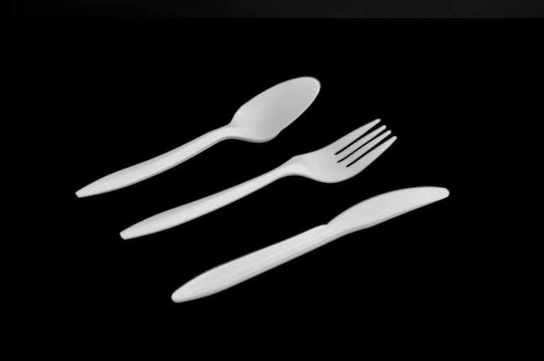 cheap range light biodegradable PLA cutlery spoon fork knife