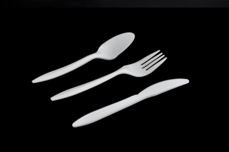 cheap range light biodegradable PLA cutlery spoon fork knife