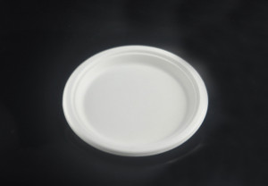 round bagasse plate